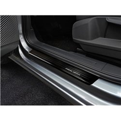 Front sill trims for Ford Transit Connect 2024- Stainless steel