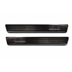Front sill trims for Volkswagen VW Caddy 2020- Stainless steel