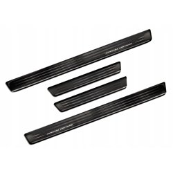 Sill trims for Volkswagen VW ID.4 2020- | Black Stainless steel