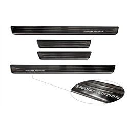 Sill trims for Volkswagen VW ID.4 2020- | Black Stainless steel
