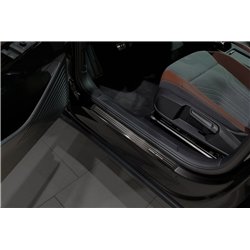 Sill trims for Volkswagen VW ID.4 2020- | Black Stainless steel