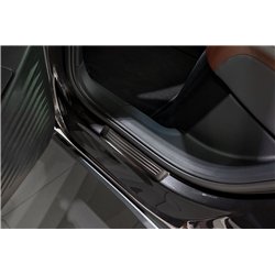 Sill trims for Volkswagen VW ID.4 2020- | Black Stainless steel