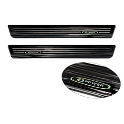 Front sill trims for Volkswagen VW Caddy 2020- Stainless steel