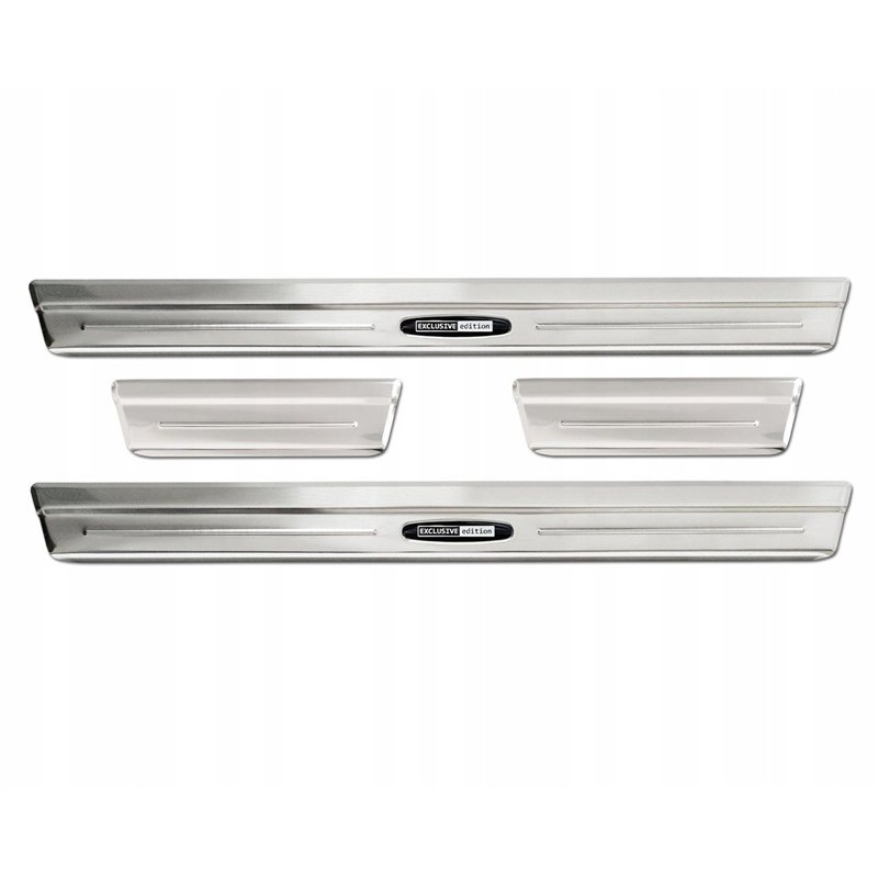 Sill trims for Volkswagen VW Taigo 2021- | Silver Stainless steel