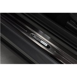 Sill trims for Volkswagen VW Taigo 2021- | Black Stainless steel