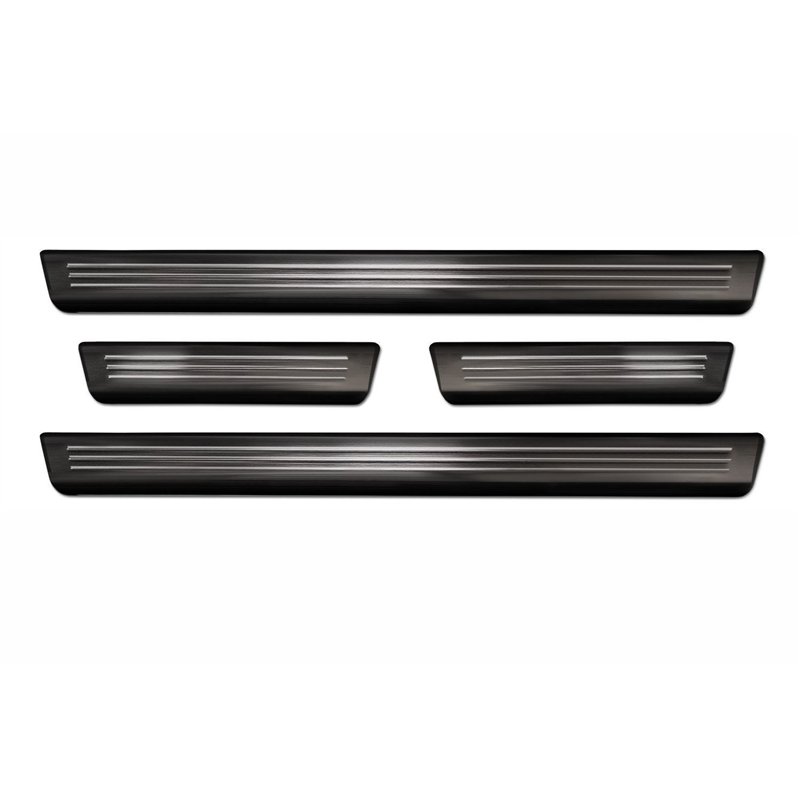 Sill trims for Volkswagen VW ID.5 2022- | Black Stainless steel