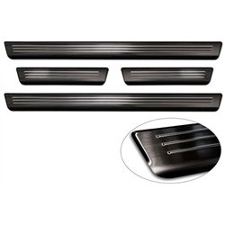 Sill trims for Volkswagen VW ID.5 2022- | Black Stainless steel