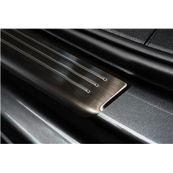 Front sill trims for Volkswagen VW Caddy 2020- Stainless steel