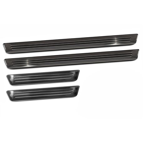 Sill trims for Volkswagen VW Tiguan 2024- | Black Stainless steel
