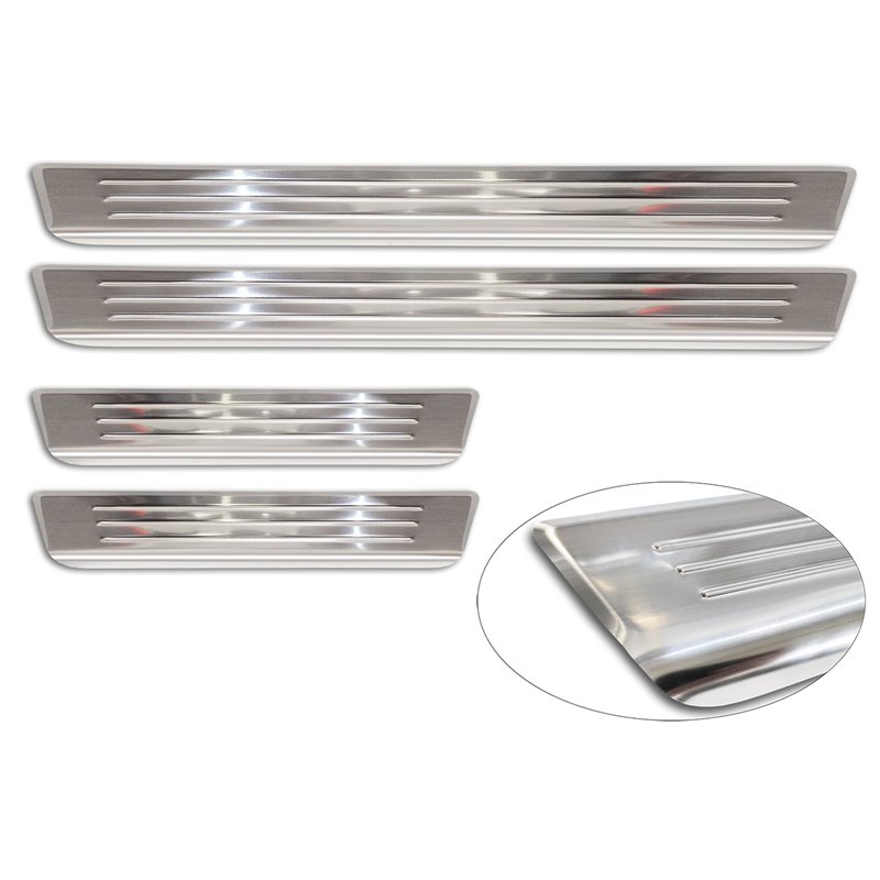 Sill trims for Volkswagen VW Tiguan 2016-2024 | Stainless steel