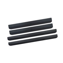 Sill trims for Volkswagen VW Multivan 5D 2021- | Black Aluminum