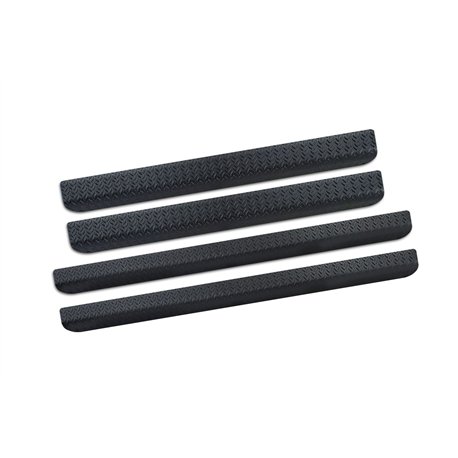 Sill trims for Volkswagen VW Multivan 5D 2021- | Black Aluminum
