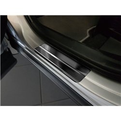 Sill trims for Lexus NX 2014-2021 | Black Stainless steel Brushed