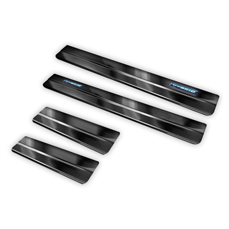 Sill trims for Toyota RAV4 Hybrid FL 2016-2018 | Stainless steel