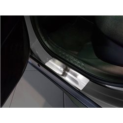 Sill trims for Lexus NX 2014-2021 | Silver Stainless steel