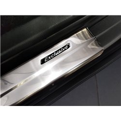 Sill trims for Toyota RAV4 FL 2016-2018 | Silver Stainless steel