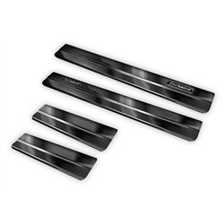 Sill trims for Toyota C-HR 2016-2023 | Black Stainless steel
