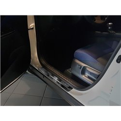 Sill trims for Toyota RAV4 FL 2016-2018 | Black Stainless steel