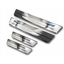Sill trims for Suzuki Across Hybrid 2020- Silver Stainless steel
