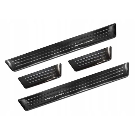 Sill trims for Toyota Yaris Hatchback 5D 2020- | Stainless steel