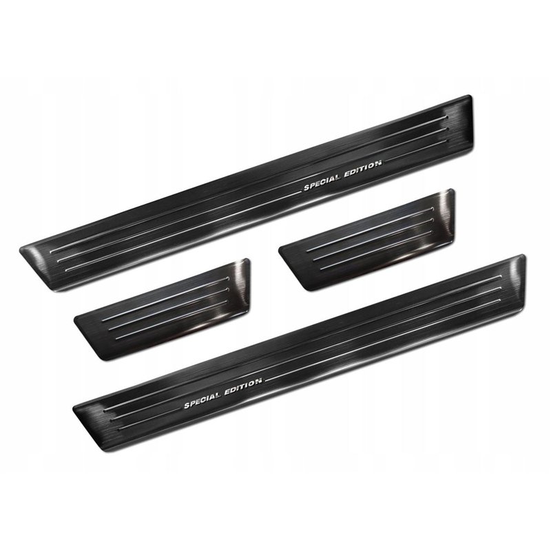 Sill trims for Toyota Yaris Hatchback 5D 2020- | Stainless steel