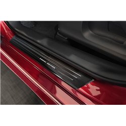 Sill trims for Toyota Yaris Hatchback 5D 2020- | Stainless steel