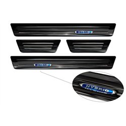 Sill trims for Toyota Yaris Hatchback 5D 2020- | Stainless steel