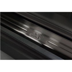 Sill trims for Toyota Aygo X 2022- | Black Stainless steel