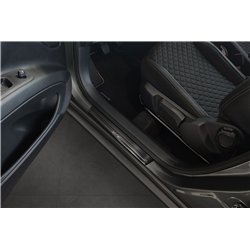 Sill trims for Toyota Aygo X 2022- | Black Stainless steel