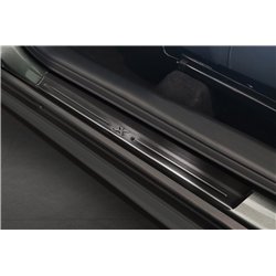 Listwy progowe do Toyota Aygo X 2022- | Czarny Stal nierdzewna