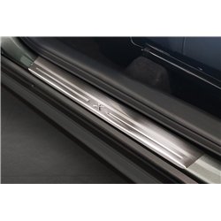 Sill trims for Toyota Aygo X 2022- | Silver Stainless steel