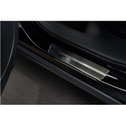 Sill trims for Toyota Corolla Cross 2022- Black Stainless steel