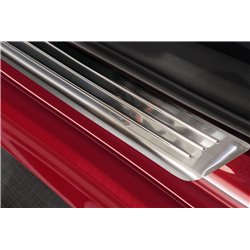 Sill trims for Toyota Yaris Cross 2021- Silver Stainless steel