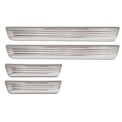Sill trims for Toyota Yaris Hatchback 5D 2020- | Stainless steel