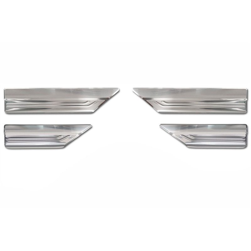 Sill trims for Lexus RX V 2023- | Silver Stainless steel Brushed