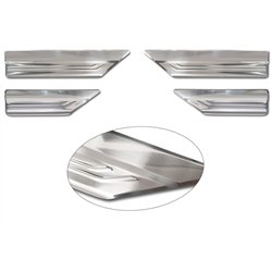 Sill trims for Lexus RX V 2023- | Silver Stainless steel Brushed