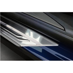 Sill trims for Lexus RX V 2023- | Silver Stainless steel Brushed
