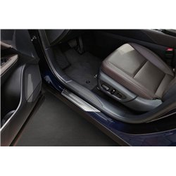 Listwy progowe do Lexus RX 2023- | Srebrny Stal nierdzewna