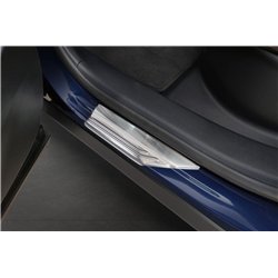 Listwy progowe do Lexus RX 2023- | Srebrny Stal nierdzewna