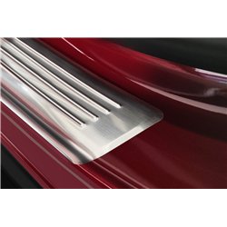 Rear sill trims for Hyundai Tucson 2020- | Silver Stainless steel