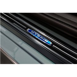 Listwy progowe do Hyundai Kona Hybrid 2017-2023 | Stal nierdzewna