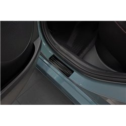 Sill trims for Hyundai Kona Hybrid 2017-2023 | Stainless steel