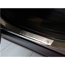 Sill trims for Ford Kuga III 2020- Silver Stainless steel Brushed