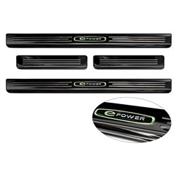 Sill trims for Ford Mustang Mach-E 2021- | Stainless steel