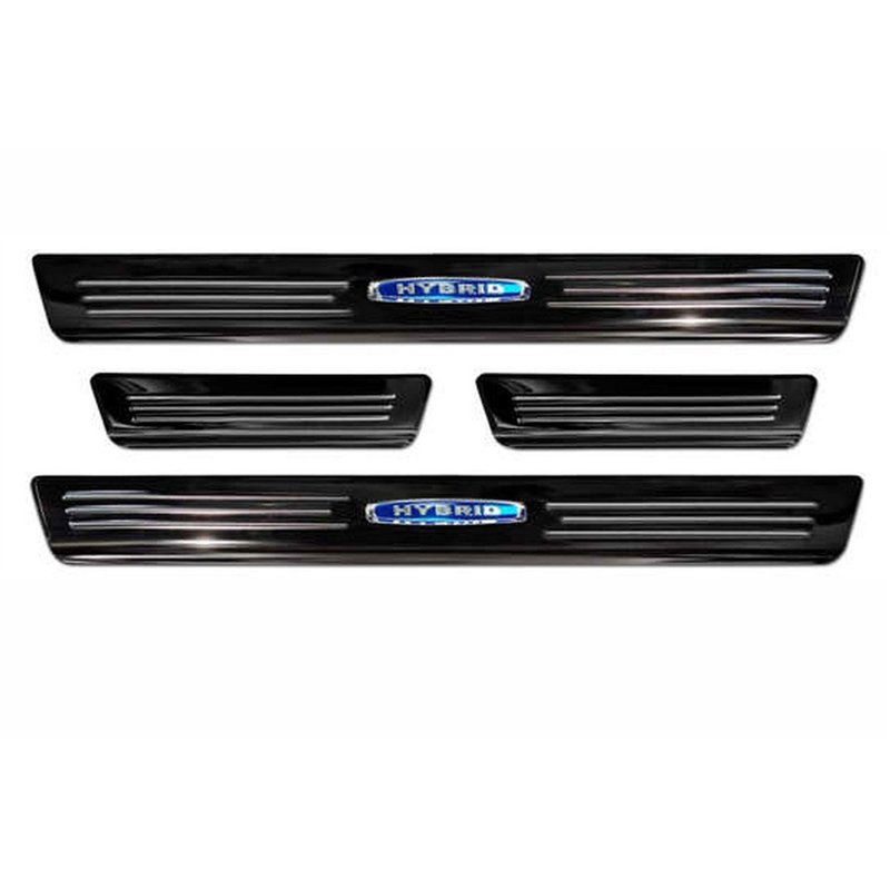 Sill trims for Ford Kuga 2020- Black chrome Stainless steel