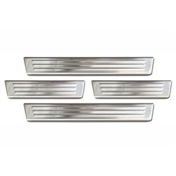 Sill trims for Volkswagen VW Amarok 2023- Silver Stainless steel