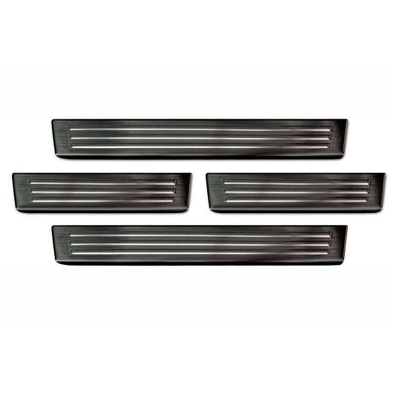Sill trims for Volkswagen VW Amarok 2023- Black Stainless steel