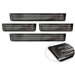 Sill trims for Volkswagen VW Amarok 2023- Black Stainless steel