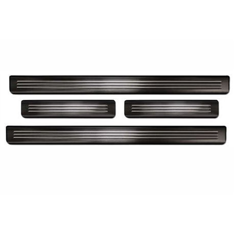 Sill trims for Ford Mustang Mach-E 2021- | Black Stainless steel
