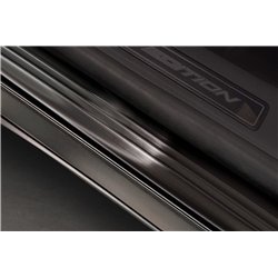 Sill trims for Ford Mustang Mach-E 2021- | Black Stainless steel